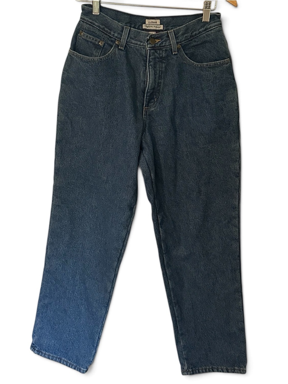 Vintage LL Bean fleece lined jeans 8p